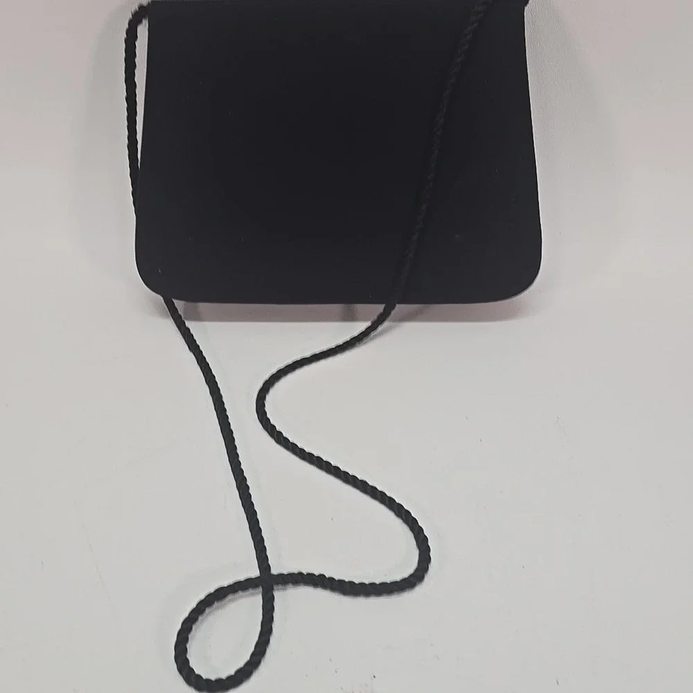 Whittall‎ & Shon Black  Evening Clutch Bag Black & Gold